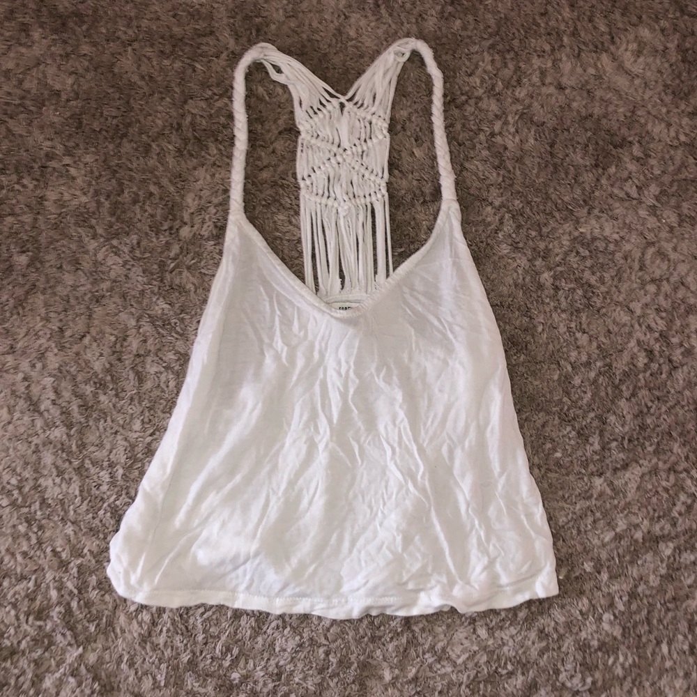 Forever 21: white crop top